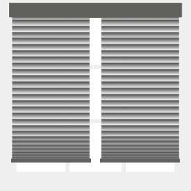 2 Blinds on 1 Headrail